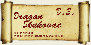 Dragan Skukovac vizit kartica